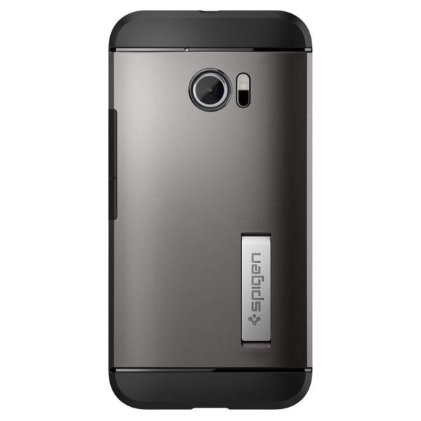 Spigen 10 ile Uyumlu Kılıf Slim Armor Gun Metal