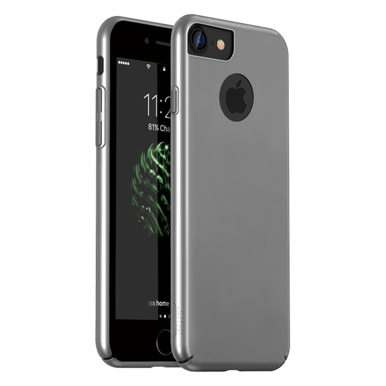 Buff iPhone 7 ile Uyumlu Slim Fit Kılıf Silver