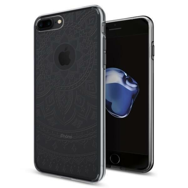 Spigen iPhone 7 Plus / 8 Plus ile Uyumlu Kılıf Liquid Crystal Shine Series Shine Clear