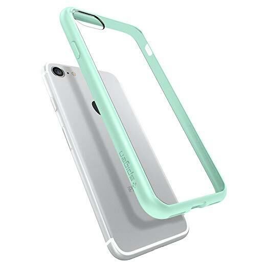Spigen iPhone 7 ile Uyumlu Kılıf Ultra Hybrid Mint
