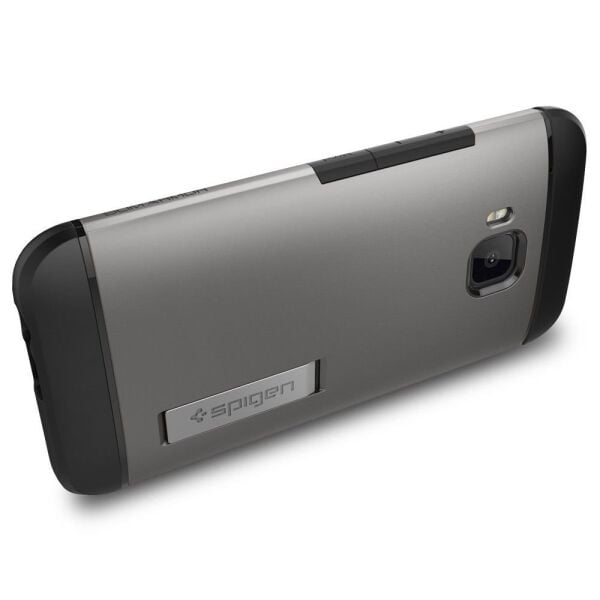 Spigen One M9 ile Uyumlu Kılıf Slim Armor Gun Metal
