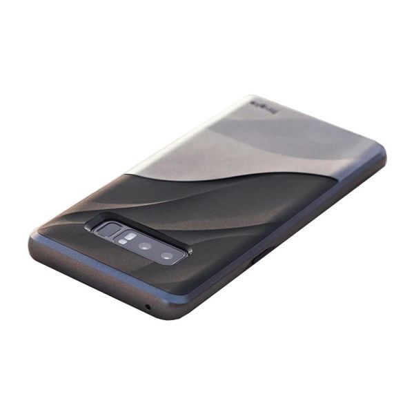 Ringke Wave Galaxy Note 8 ile Uyumlu KIlıf Metallic Chrome