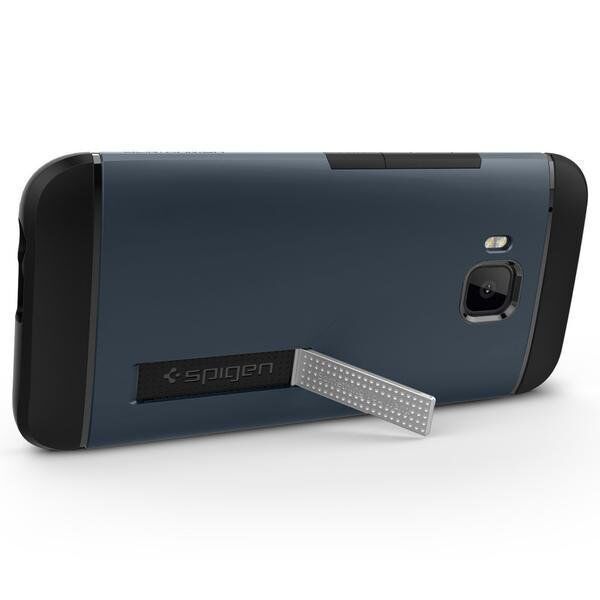 Spigen One M9 ile Uyumlu Kılıf Slim Armor Metal Slate
