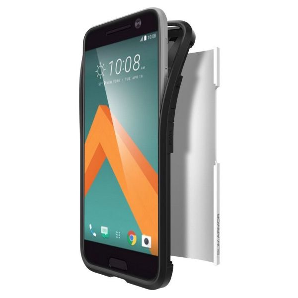 Spigen 10 ile Uyumlu Kılıf Slim Armor Satin Silver