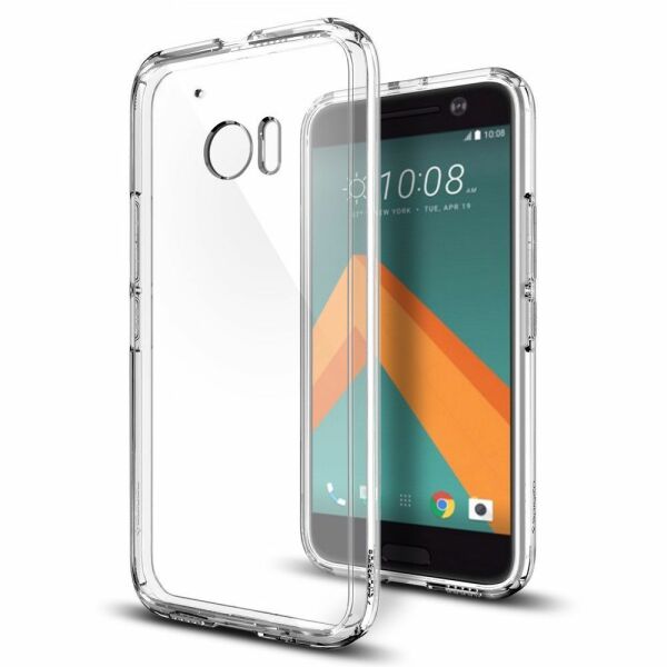 Spigen 10 ile Uyumlu Kılıf Ultra Hybrid Crystal Clear