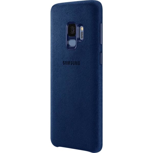 Galaxy S9 ile Uyumlu Alacantara Cover Lacivert EF-XG960ALEGWW (Out)