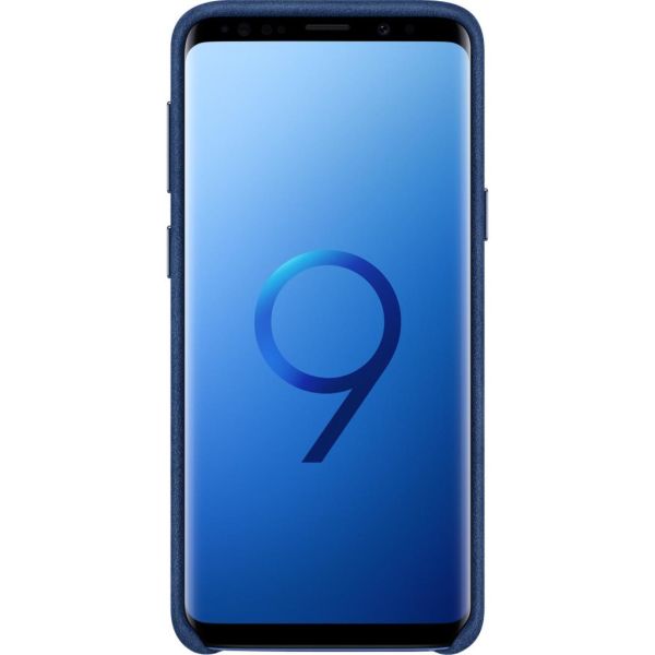Galaxy S9 ile Uyumlu Alacantara Cover Lacivert EF-XG960ALEGWW (Out)