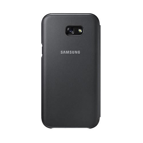 Galaxy A5(2017) ile Uyumlu Neon Flip Cover Siyah EF-FA520PBEGWW