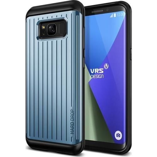 VRS Design Galaxy S8 ile Uyumlu Waved Hard Drop Kılıf Waved Waved Blue Coral