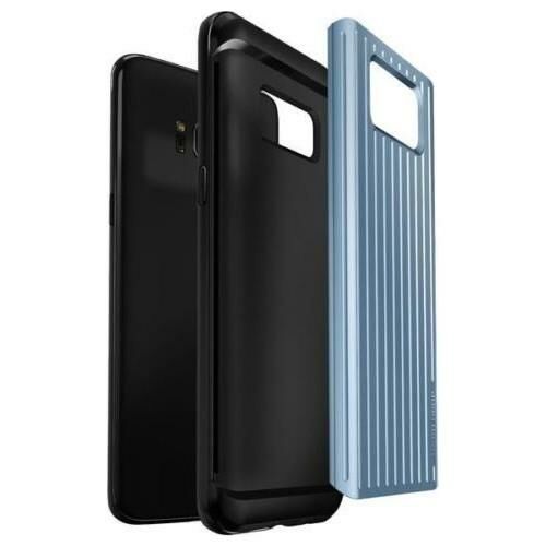 VRS Design Galaxy S8 ile Uyumlu Waved Hard Drop Kılıf Waved Waved Blue Coral