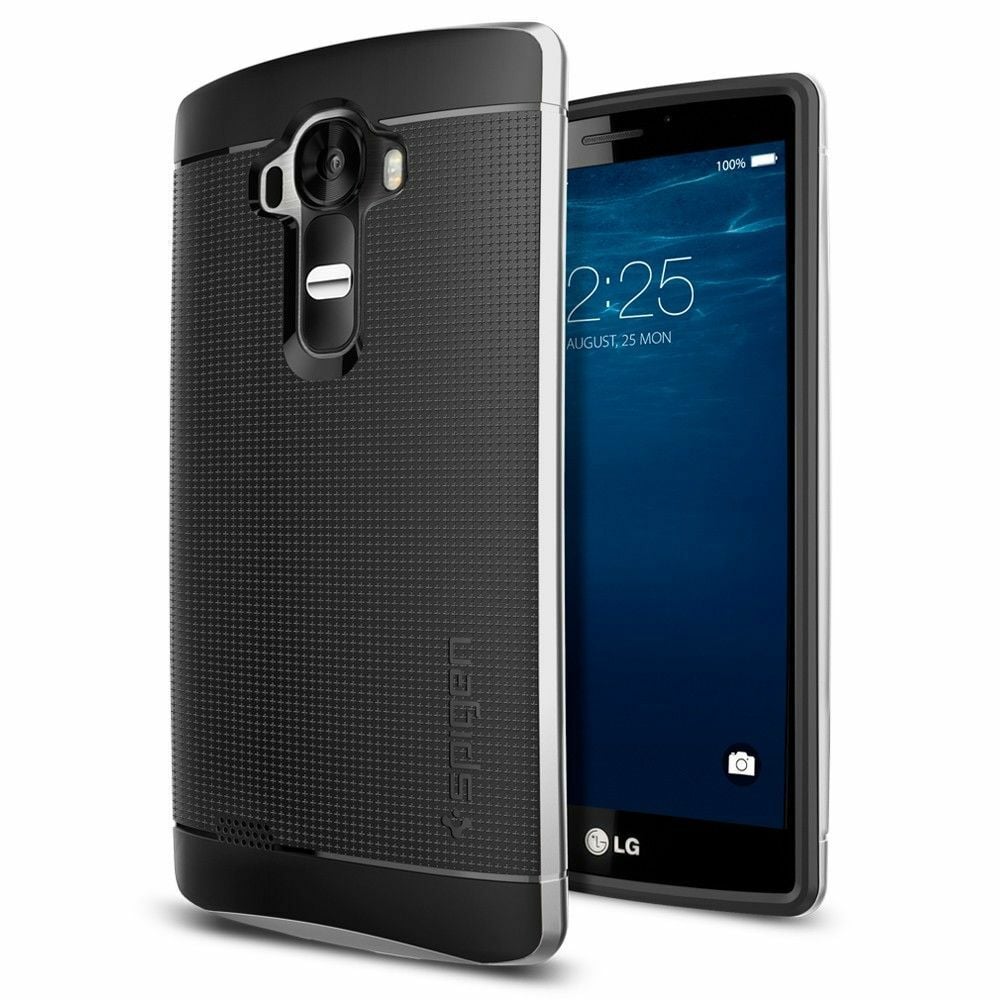 Spigen G4 ile Uyumlu Kılıf Neo Hybrid Satin Silver