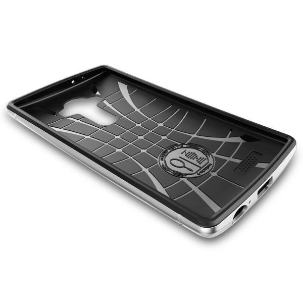 Spigen G4 ile Uyumlu Kılıf Neo Hybrid Satin Silver