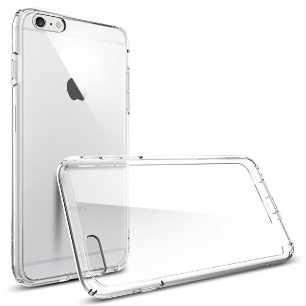 Spigen iPhone 6 Plus/6s Plus ile Uyumlu Kılıf Ultra Hybrid Crystal Clear