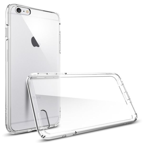 Spigen iPhone 6 Plus/6s Plus ile Uyumlu Kılıf Ultra Hybrid Crystal Clear