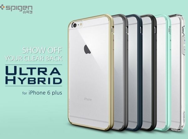 Spigen iPhone 6 Plus/6s Plus ile Uyumlu Kılıf Ultra Hybrid Crystal Clear