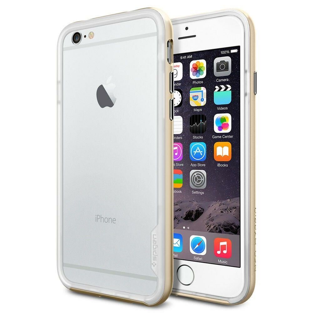 Spigen iPhone 6s/6 ile Uyumlu Kılıf Neo Hybrid EX Champagne Gold