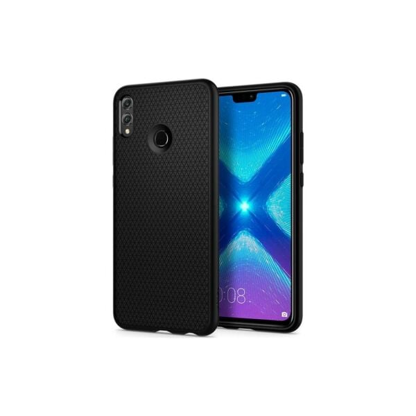 Spigen Honor 8X ile Uyumlu Kılıf Liquid Air Matte Black