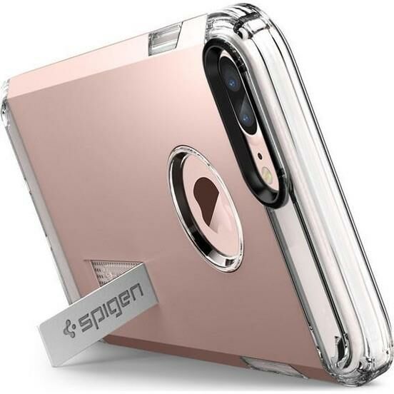 Spigen iPhone 7 Plus / 8 Plus ile Uyumlu Kılıf Tough Armor Rose Gold