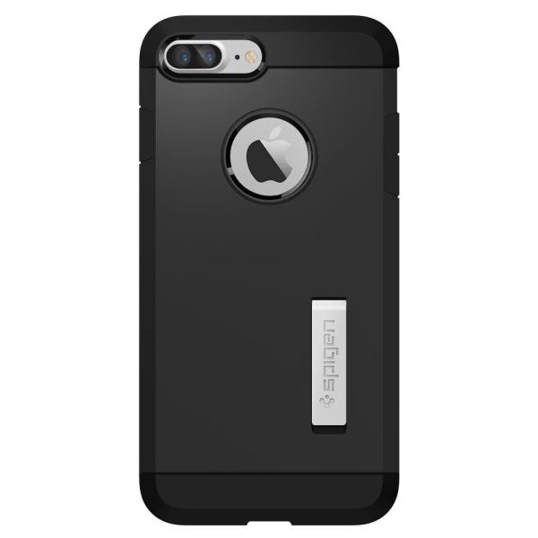 Spigen iPhone 7 Plus / 8 Plus ile Uyumlu Kılıf Tough Armor Black