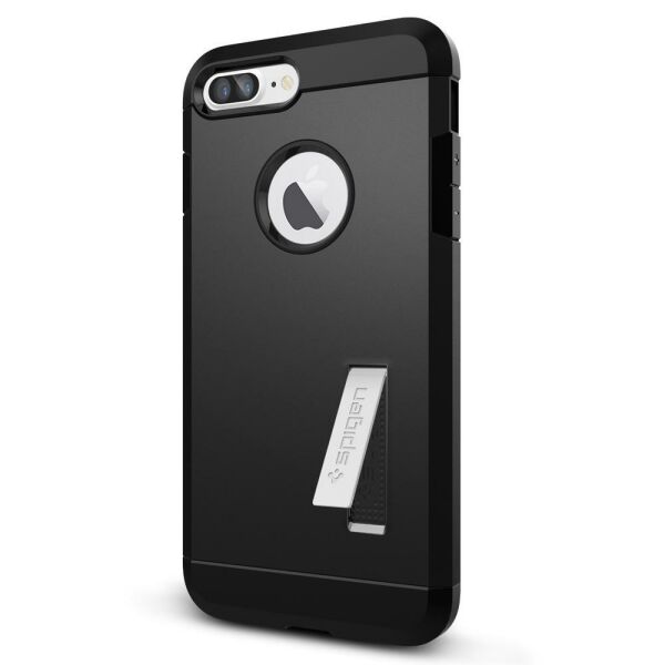Spigen iPhone 7 Plus / 8 Plus ile Uyumlu Kılıf Tough Armor Black