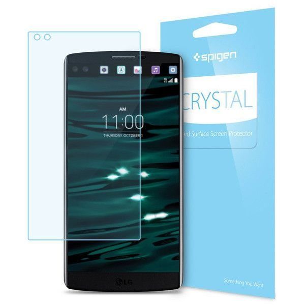Spigen V10 ile Uyumlu Screen Protector Crystal Ekran Koruyucu