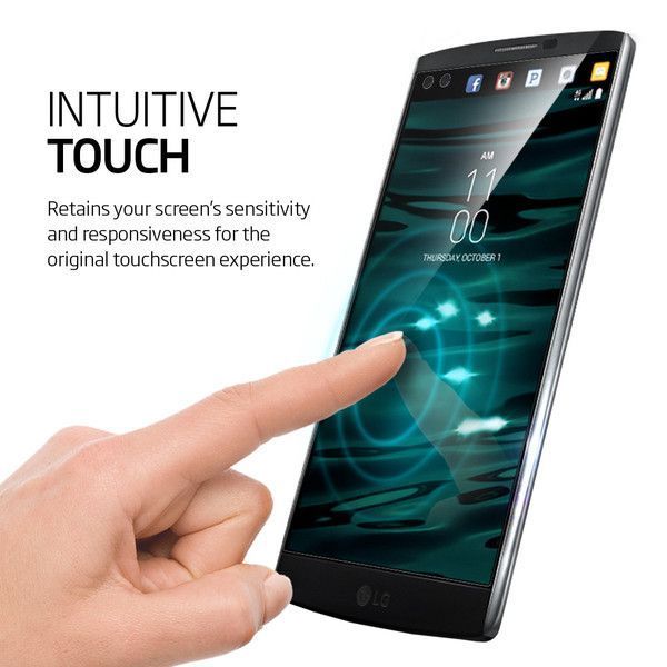 Spigen V10 ile Uyumlu Screen Protector Crystal Ekran Koruyucu
