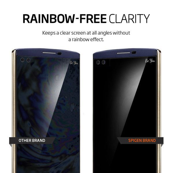 Spigen V10 ile Uyumlu Screen Protector Crystal Ekran Koruyucu