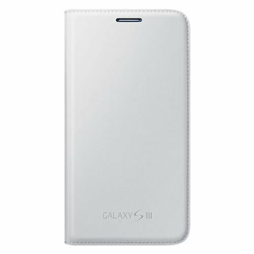 Galaxy S3 i9300 ile Uyumlu Flip Wallet Kılıf EF-NI930BWEGWW Beyaz