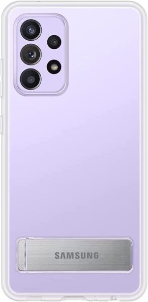 Galaxy A52 ile Uyumlu Clear Standing Kılıf Şefaf EF-JA525CTEGWW