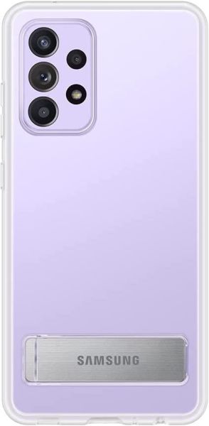 Galaxy A52 ile Uyumlu Clear Standing Kılıf Şefaf EF-JA525CTEGWW