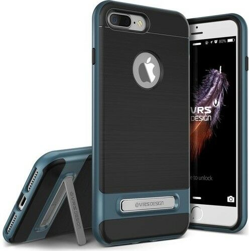 VRS iPhone 7 ile Uyumlu High Pro Shield Kılıf Steel Blue