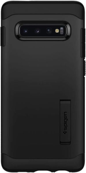 Spigen Galaxy S10 ile Uyumlu Kılıf Slim Armor Black