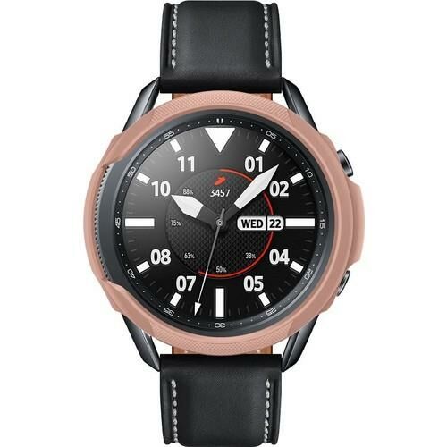 Spigen Galaxy Watch 3 (45mm) ile Uyumlu Kılıf Liquid Air Bronze