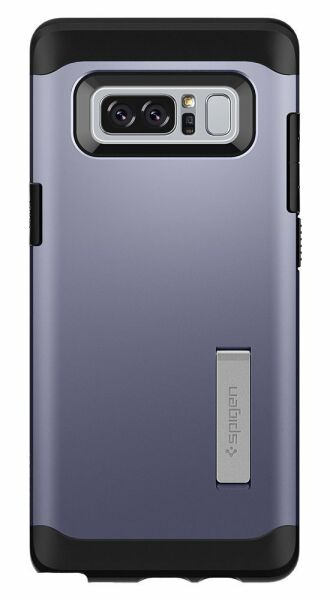 Spigen Galaxy Note 8 ile Uyumlu Kılıf Slim Armor Orchid Gray