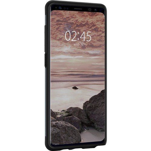 Spigen Galaxy Note 8 ile Uyumlu Kılıf Slim Armor Metal Slate