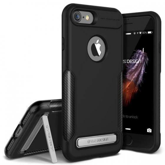 VRS iPhone 7 ile Uyumlu Carbon Fit Kılıf Black