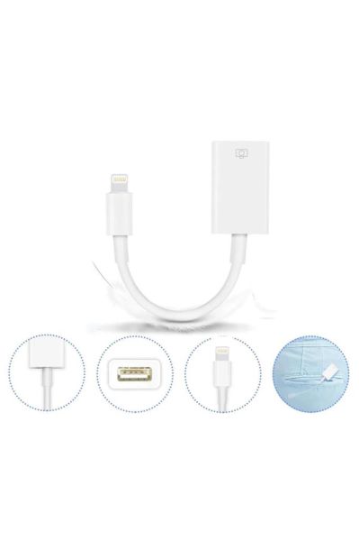 Jopus JO-IP07 Universal Lightning USB Otg Beyaz