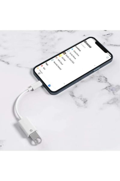 Jopus JO-IP07 Universal Lightning USB Otg Beyaz