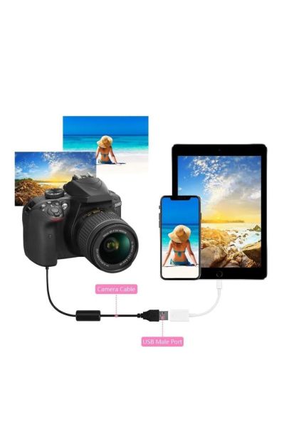 Jopus JO-IP07 Universal Lightning USB Otg Beyaz