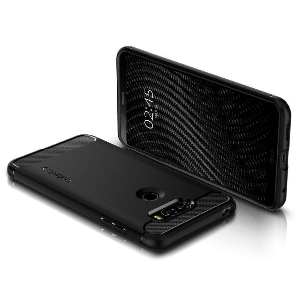 Spigen V30S+ / V30S / V30+ / V30 ile Uyumlu Kılıf Rugged Armor