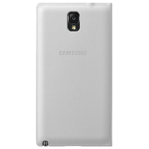 Galaxy Note 3 N9000 ile Uyumlu Flip Wallet Kılıf Beyaz EF-WN900BWEGWW (Out)