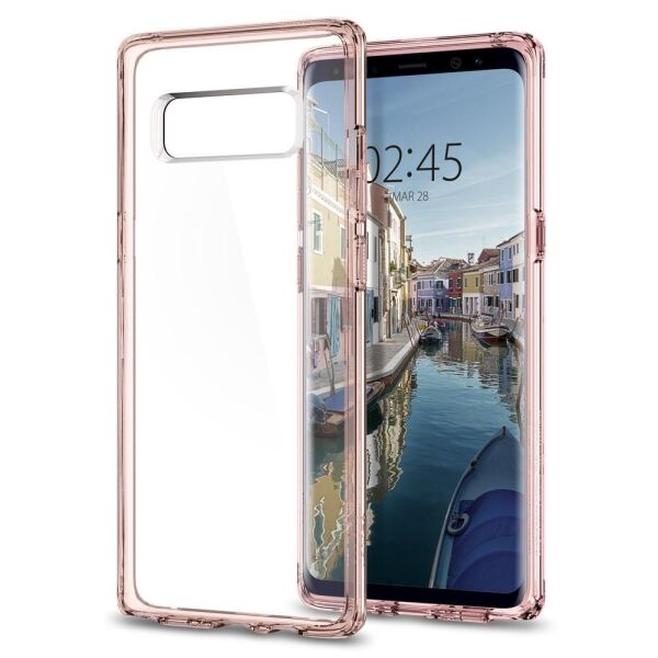 Spigen Galaxy Note 8 ile Uyumlu Kılıf Ultra Hybrid Crystal Pink