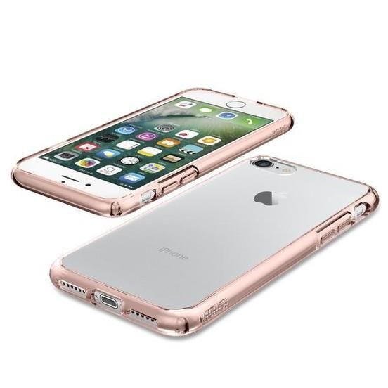 Spigen iPhone 7 ile Uyumlu Kılıf Ultra Hybrid Rose Gold