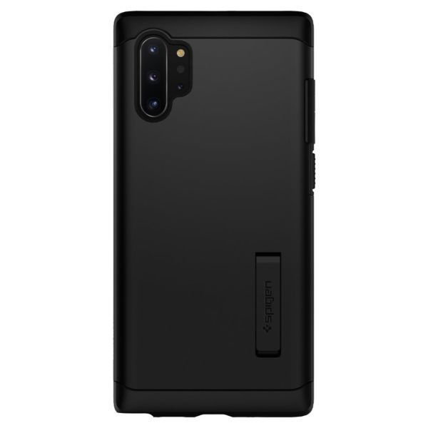 Spigen Galaxy Note 10 Plus ile Uyumlu Kılıf Slim Armor Black