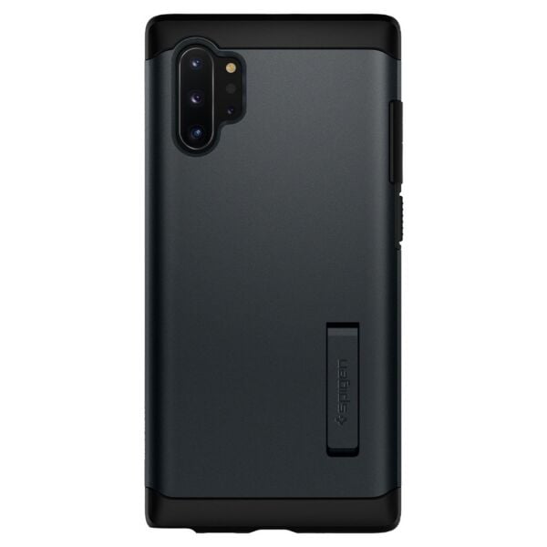 Spigen Galaxy Note 10 Plus ile Uyumlu Kılıf Slim Armor Black