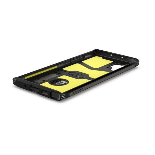 Spigen Galaxy Note 10 Plus ile Uyumlu Kılıf Tough Armor Gunmetal