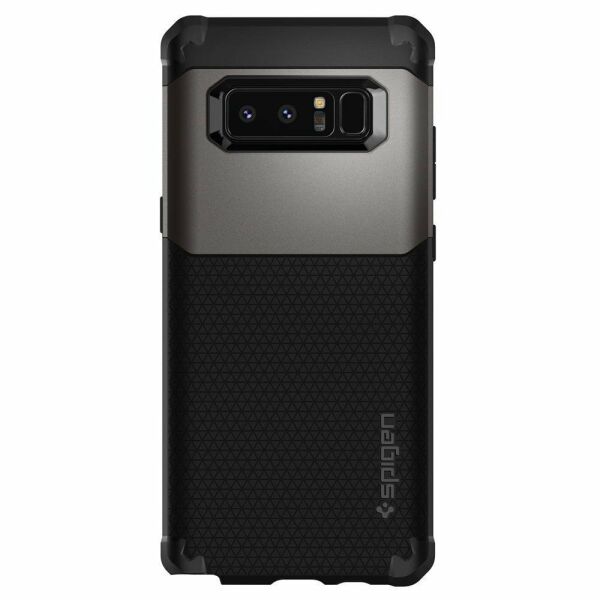 Spigen Galaxy Note 8 ile Uyumlu Kılıf Hybrid Armor Gunmetal