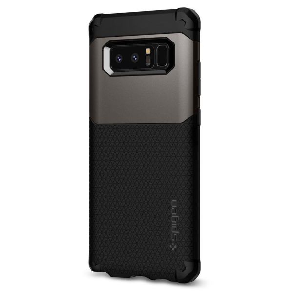 Spigen Galaxy Note 8 ile Uyumlu Kılıf Hybrid Armor Gunmetal