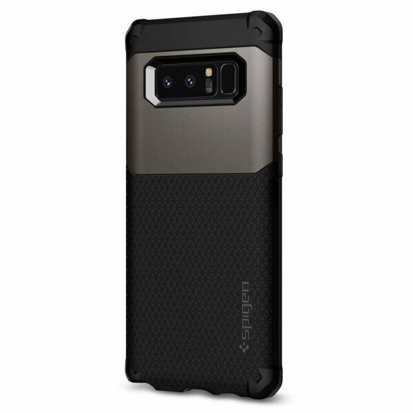 Spigen Galaxy Note 8 ile Uyumlu Kılıf Hybrid Armor Gunmetal