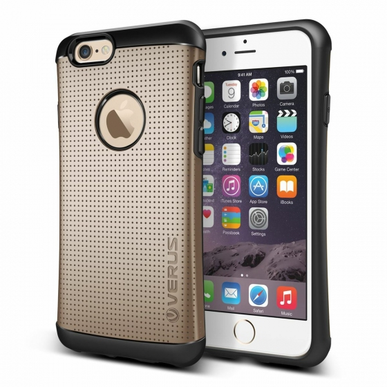 VRS iPhone 6 / 6S ile Uyumlu Thor Hard Drop Kılıf Shine Gold